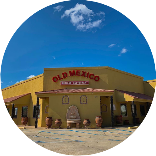 Old Mexico restaurant exterior pictured on the current official website